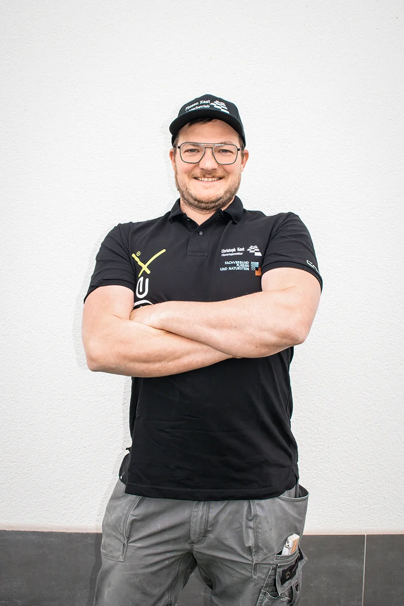 Inhaber und Fliesenlegermeister Christoph von Fliesen Kast